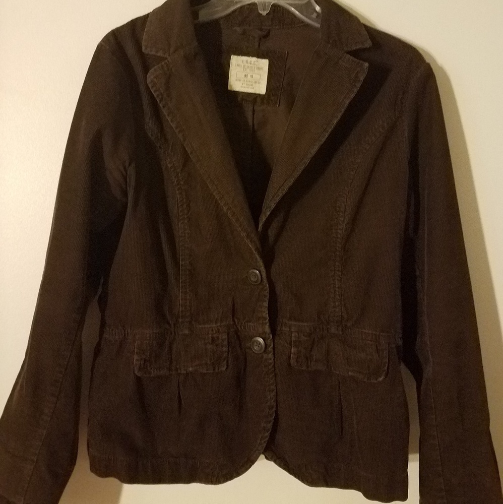 Chocolate brown blazer